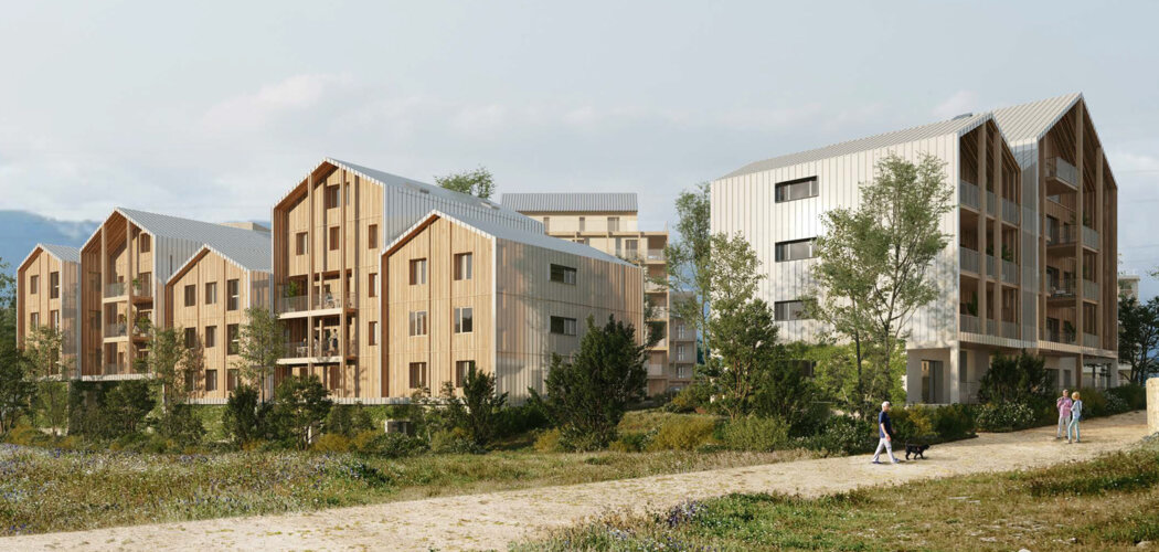 Programme immobilier neuf INTERFACE - Saint-Julien-en-Genevois cœur de ville proche de la gare (74160) - Référence : 16230