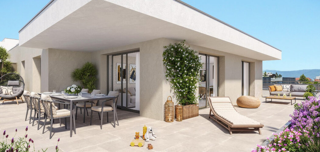 Programme immobilier neuf PARENTHESE - Saint-Julien-en-Genevois, une adresse verdoyante près de Genève (74160) - Référence : 17605