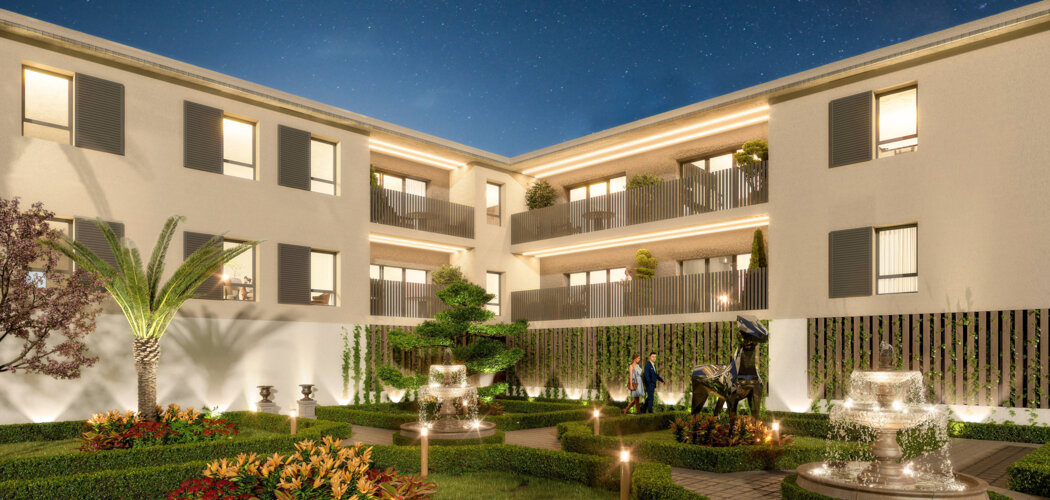 Programme immobilier neuf DOMAINE DES ROSEAUX - Saint-Just à proximité de Lunel (34400) - Référence : 8423