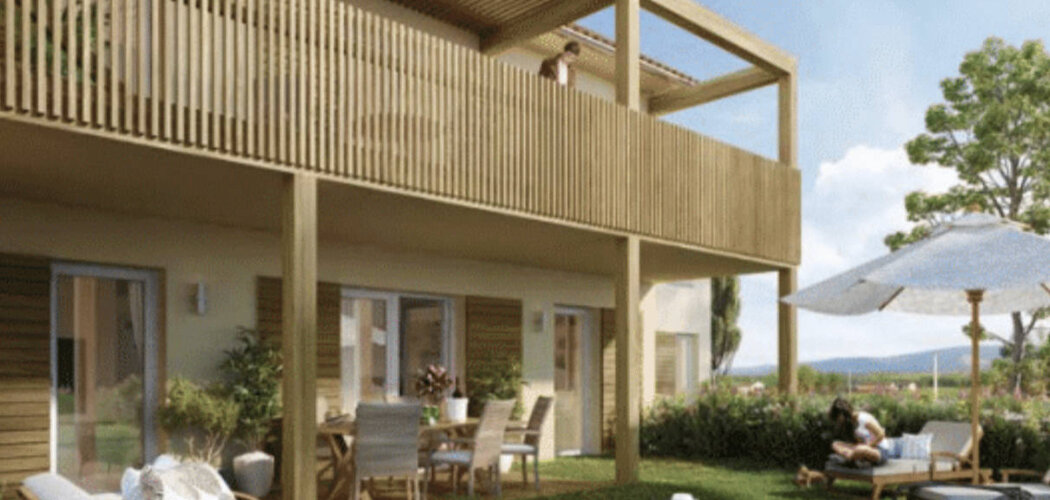 Programme immobilier neuf NATUREA - Saint-Just : Appartements T2–T4 avec terrasses, parking sécurisé et proximité commodités (01250) - Référence : 7151