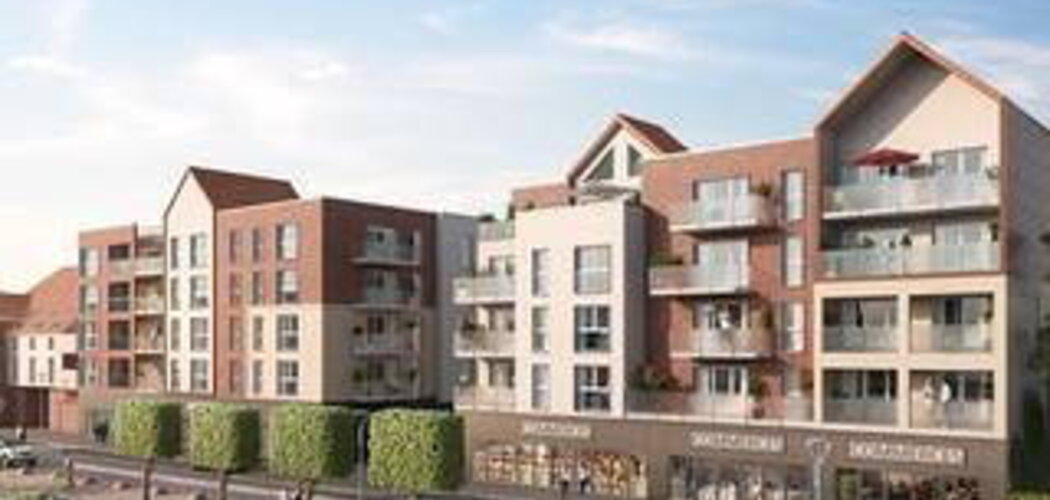 Programme immobilier neuf Résidence de la Brayelle - Saint-Laurent-Blangy : Appartements T2 avec balcons, RT2012 et ascenseur proche de la mairie (62223) - Référence : 12382