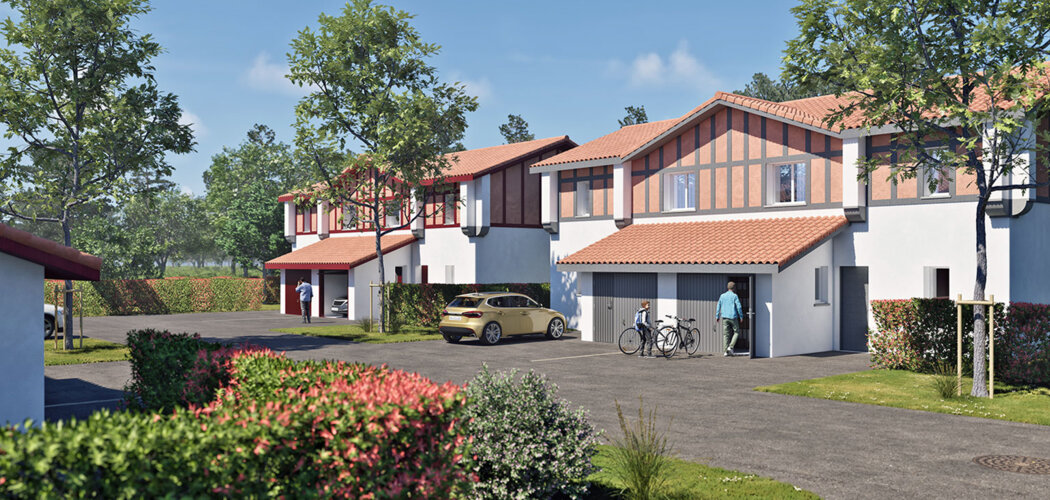 Programme immobilier neuf Résidence Prat de Sòr - Saint-Laurent-de-Gosse résidence neuve proche Bayonne (40390) - Référence : 17810