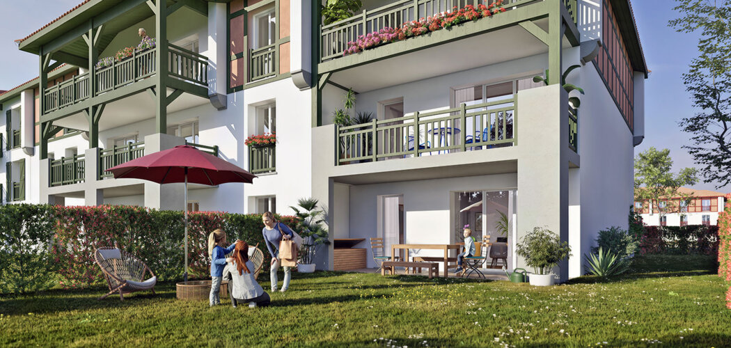 Programme immobilier neuf Résidence Prat de Sòr - Saint-Laurent-de-Gosse résidence neuve proche Bayonne (40390) - Référence : 17810