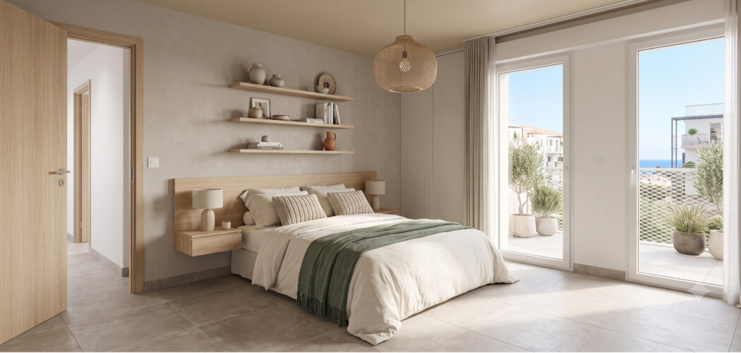 Programme immobilier neuf PALM SQUARE - Saint-Laurent-du-Var : appartements neufs du studio au 4 pièces au cœur du nouveau centre-ville (06700) - Référence : 14367