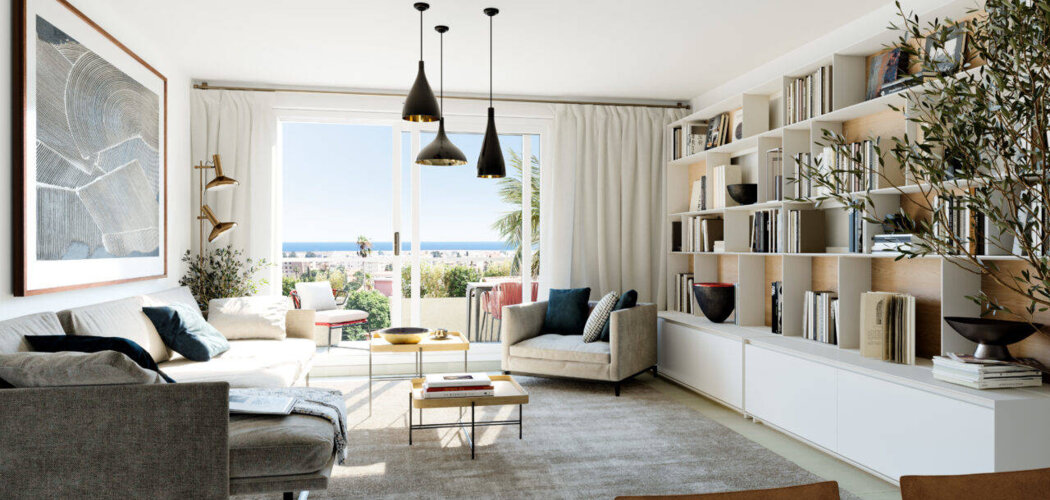 Programme immobilier neuf Le Domaine d'Azur - Saint-Laurent-du-Var : appartements neufs T2–T4 en plein centre-ville et proche de la mer (06700) - Référence : 14369