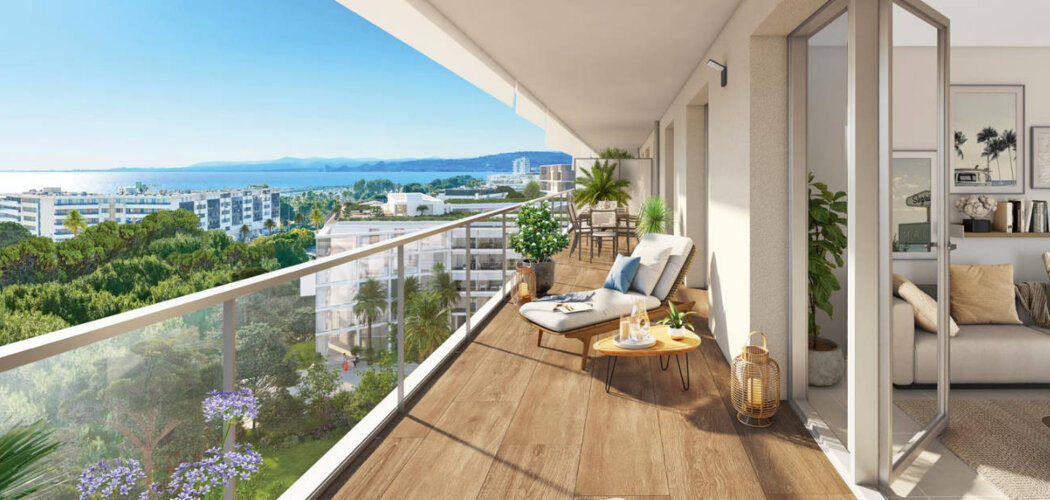 Programme immobilier neuf SEASIDE VIEW - Saint-Laurent-du-Var : Appartements studio–T4 avec vues mer, piscine et proximité plage (06700) - Référence : 16921