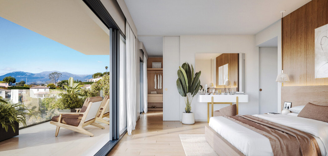 Programme immobilier neuf OLEA - Saint-Laurent-du-Var domaine privé sur la colline de Montaleigne (06700) - Référence : 17079