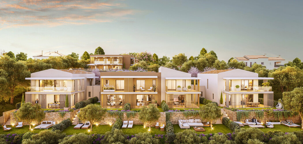 Programme immobilier neuf OLEA - Saint-Laurent-du-Var domaine privé sur la colline de Montaleigne (06700) - Référence : 17079