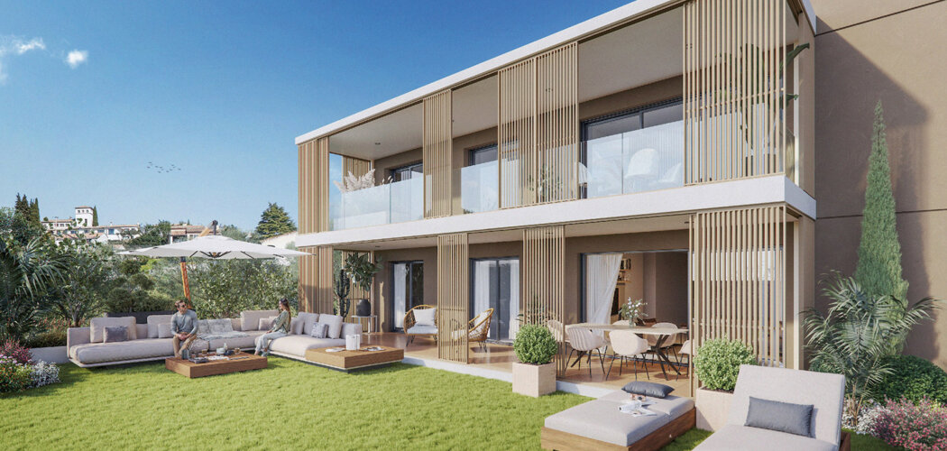 Programme immobilier neuf OLEA - Saint-Laurent-du-Var domaine privé sur la colline de Montaleigne (06700) - Référence : 17079