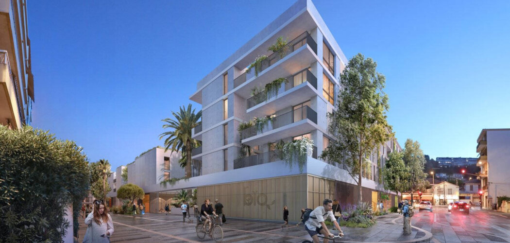 Programme immobilier neuf COEUR AURIELA - Saint-Laurent-du-Var : logements neufs T2–T5 en duplex à 20 min de Nice (06700) - Référence : 14368