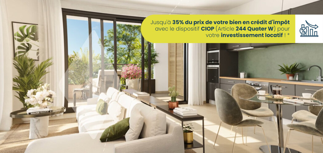 Programme immobilier neuf Le Bonaparte - Saint-Leu : appartements neufs du 2 au 4 pièces en hyper centre proche des plages (97436) - Référence : 12015