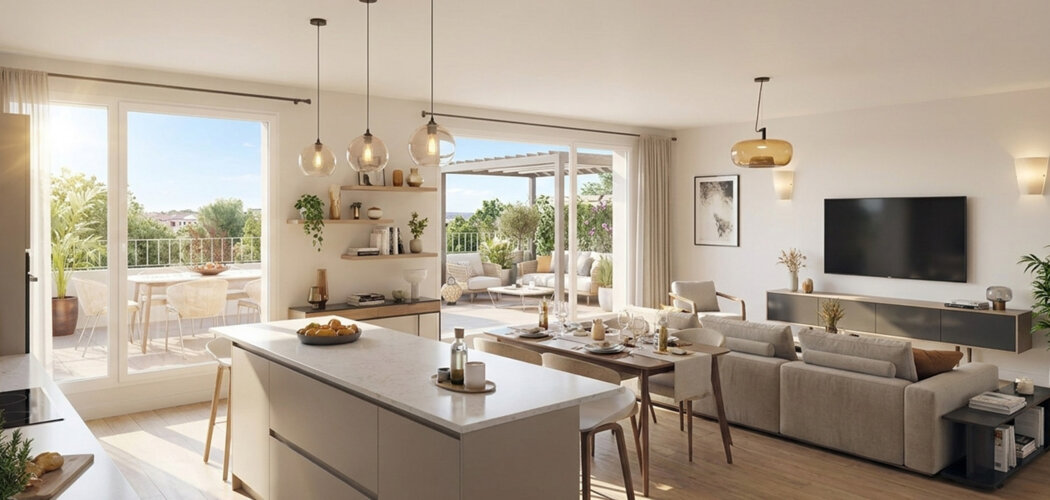 Programme immobilier neuf Aura Parc - Saint-Leu-la-Forêt, appartements du studio au 5 pièces près de Paris (95320) - Référence : 17650