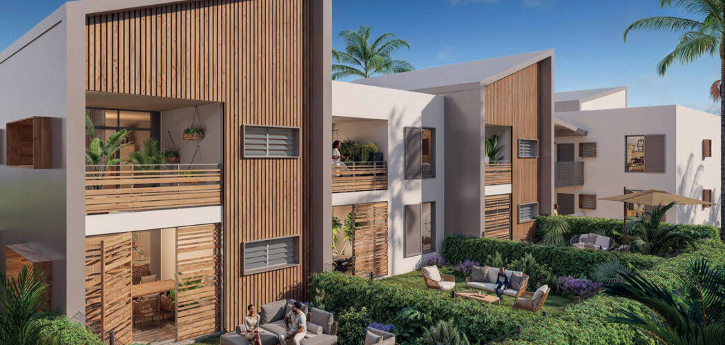 Programme immobilier neuf EUGENIA - Saint-Leu résidence de standing face à la mer (97436) - Référence : 11248