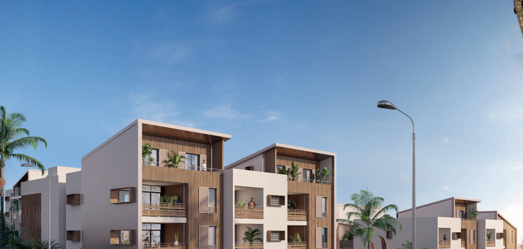 Programme immobilier neuf EUGENIA - Saint-Leu résidence de standing face à la mer (97436) - Référence : 11248