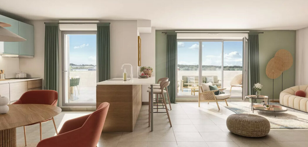 Programme immobilier neuf Solaris - Saint-Louis à 10 min de Bâle proche tramway et centre-ville (68300) - Référence : 16810