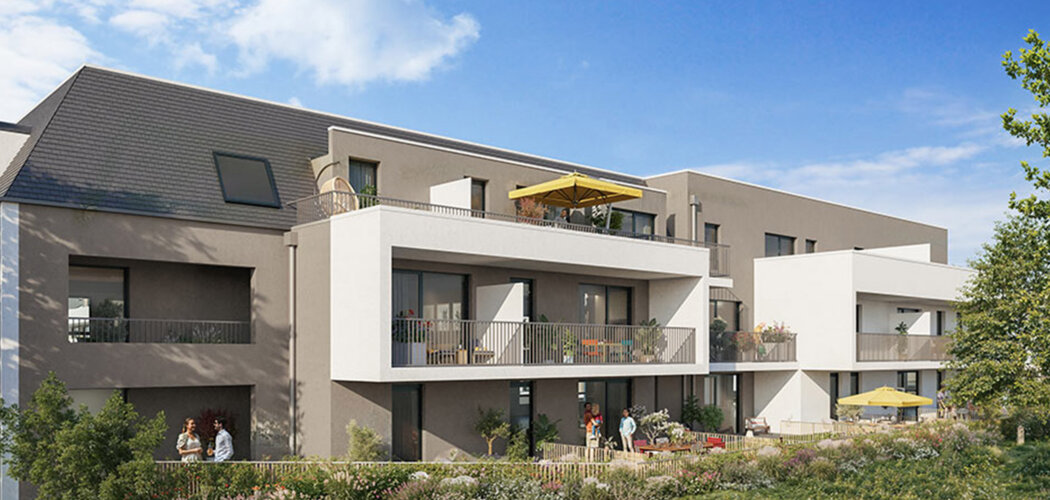 Programme immobilier neuf GAÏA - Saint-Louis à proximité de la gare (68300) - Référence : 16669