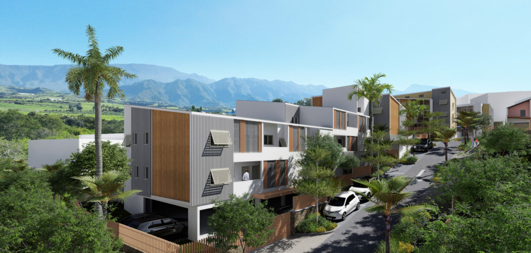 Programme immobilier neuf LES JARDINS D'ELYSSA - Saint-Louis à proximité de Saint-Pierre (97414) - Référence : 11178