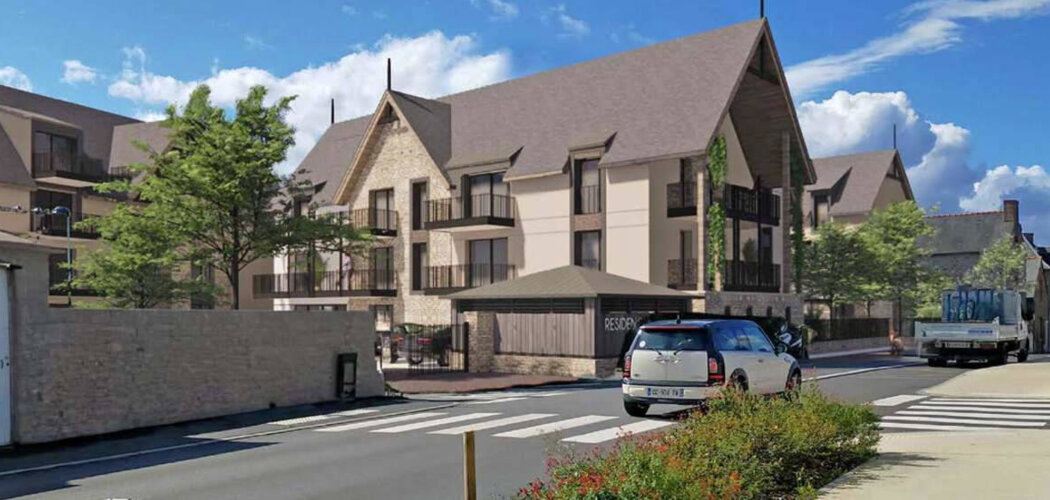 Programme immobilier neuf Glaz Signature - Saint-Lunaire résidence tourisme proche de la plage (35800) - Référence : 11337