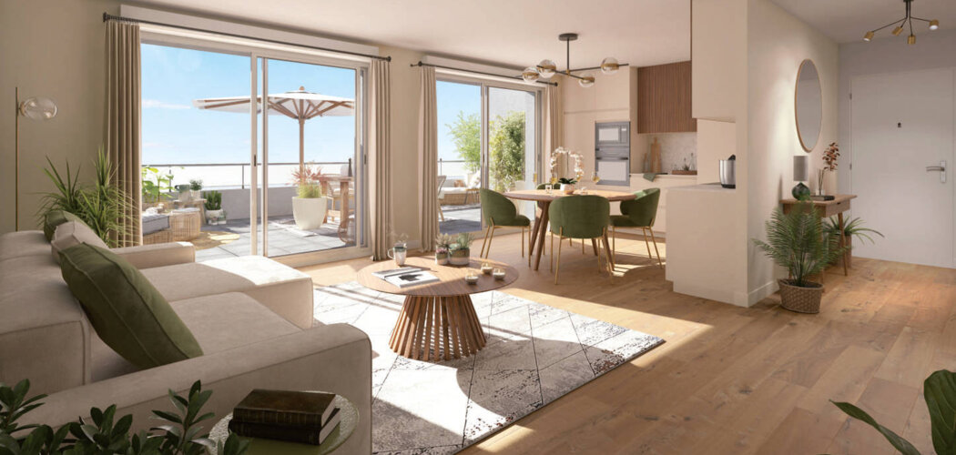 Programme immobilier neuf EMERALIA - Saint-Malo à proximité de la plage (35400) - Référence : 18250