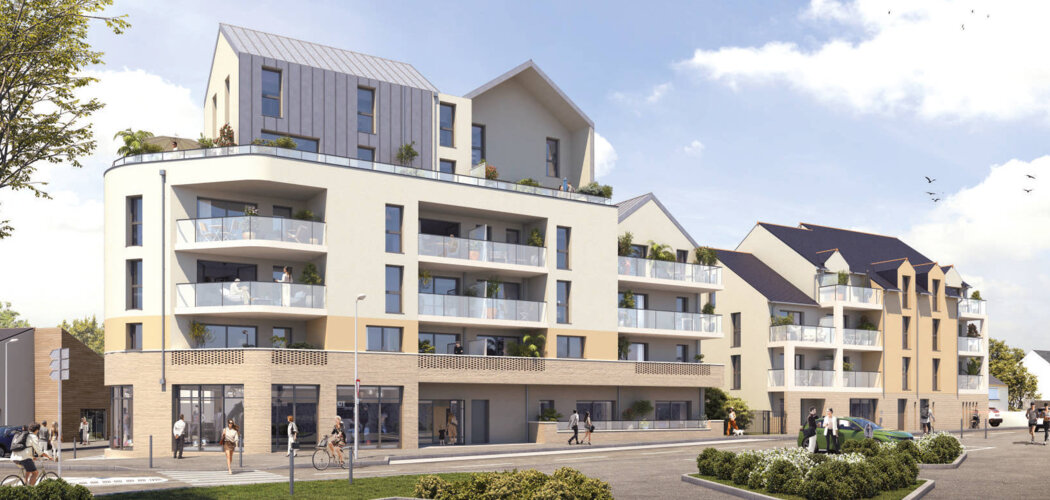 Programme immobilier neuf EMERALIA - Saint-Malo à proximité de la plage (35400) - Référence : 18250