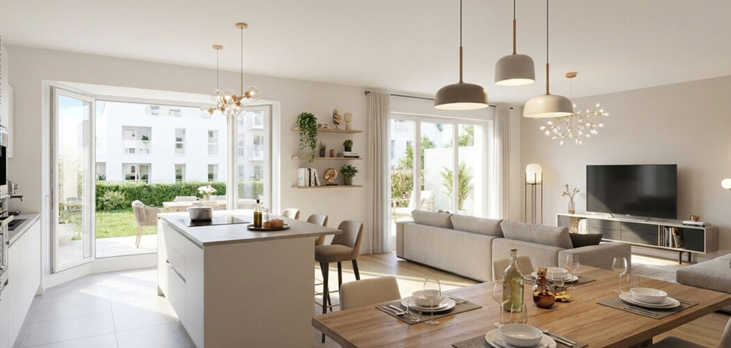 Programme immobilier neuf JUMP - Saint Malo appartements lumineux dans quartier en renouveau (35400) - Référence : 17587
