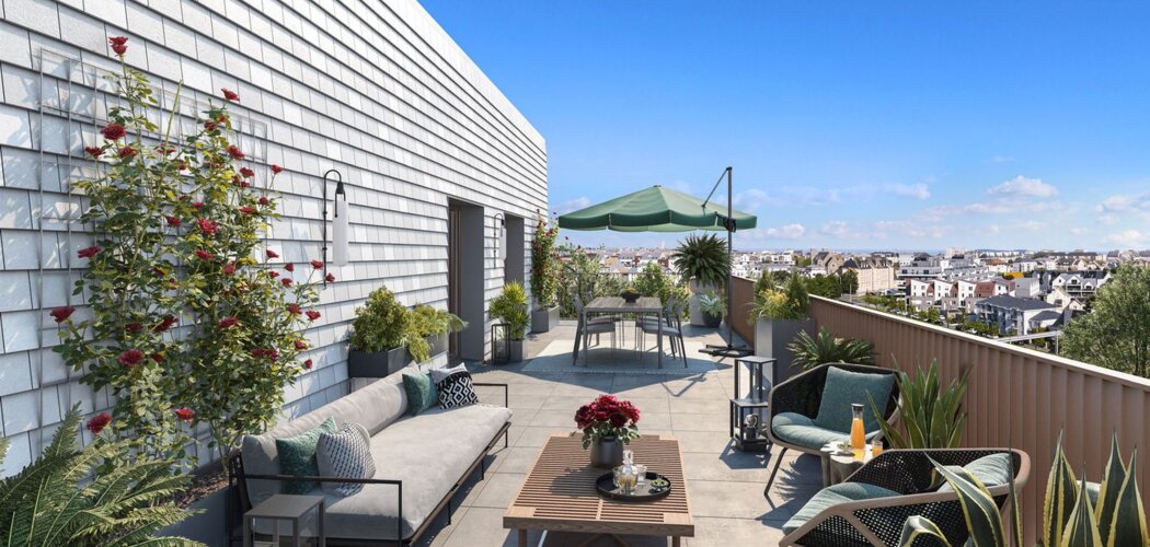 Programme immobilier neuf Explora - Saint-Malo : appartements neufs à 1 km de la plage du Sillon, architecture Malouine et confort RE2020 (35400) - Référence : 15209
