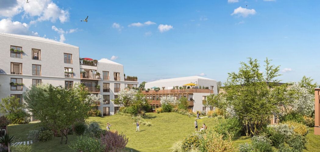 Programme immobilier neuf Explora - Saint-Malo : appartements neufs à 1 km de la plage du Sillon, architecture Malouine et confort RE2020 (35400) - Référence : 15209