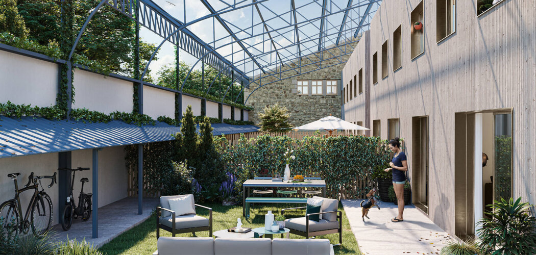 Programme immobilier neuf CARROUSEL - Saint-Malo : Appartements studio–T5 avec terrasses, jardins et matériaux biosourcés dans un écoquartier proche des plages (35400) - Référence : 14248