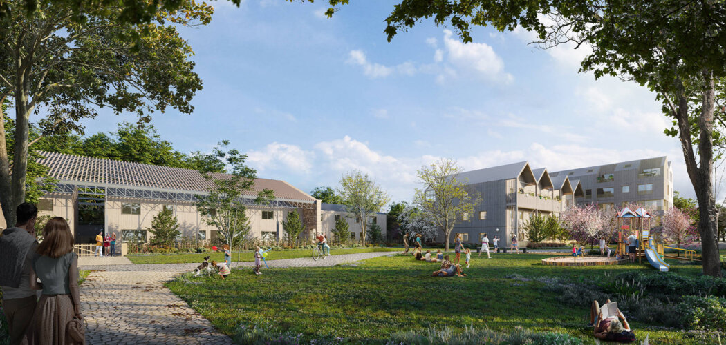 Programme immobilier neuf CARROUSEL - Saint-Malo : Appartements studio–T5 avec terrasses, jardins et matériaux biosourcés dans un écoquartier proche des plages (35400) - Référence : 14248