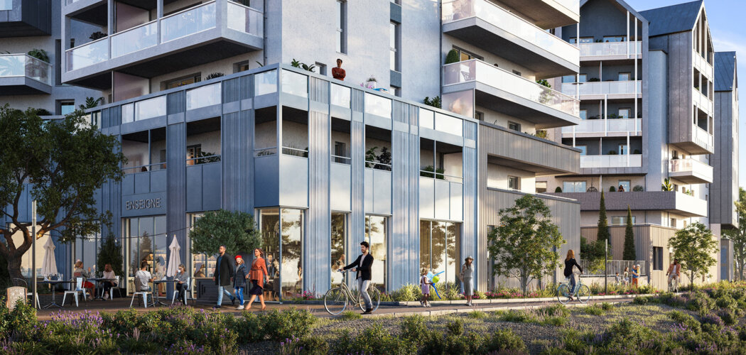 Programme immobilier neuf PORT VAUBAN - Saint-Malo : Appartements studio–T5 avec terrasses, kitchenettes et volets roulants proche de la gare et des plages (35400) - Référence : 14374