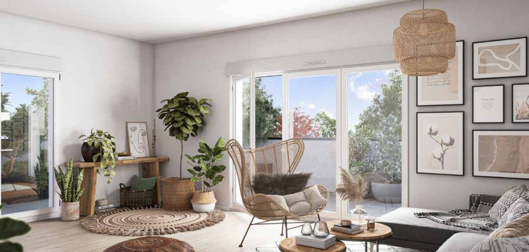 Programme immobilier neuf OSMOZ - Saint-Malo : Appartements studio–T5 et maisons avec terrasses, jardins privatifs et proximité plage Rochebonne (35400) - Référence : 14742