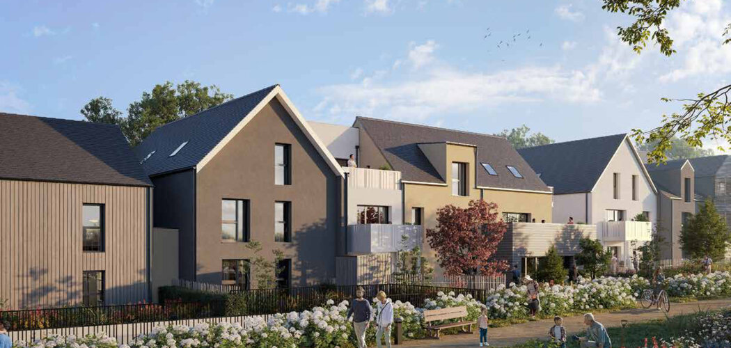 Programme immobilier neuf OSMOZ - Saint-Malo : Appartements studio–T5 et maisons avec terrasses, jardins privatifs et proximité plage Rochebonne (35400) - Référence : 14742