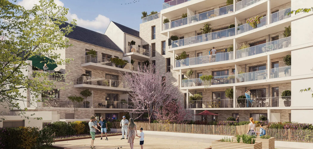 Programme immobilier neuf LES DOCKS - Saint-Malo cœur de ville à proximité de la gare (35400) - Référence : 15220