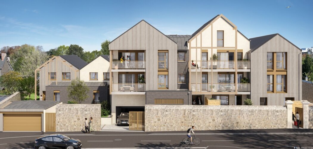 Programme immobilier neuf VILLA RIANCOURT - Saint-Malo proche des plages de la Côte d’Émeraude (35400) - Référence : 18399