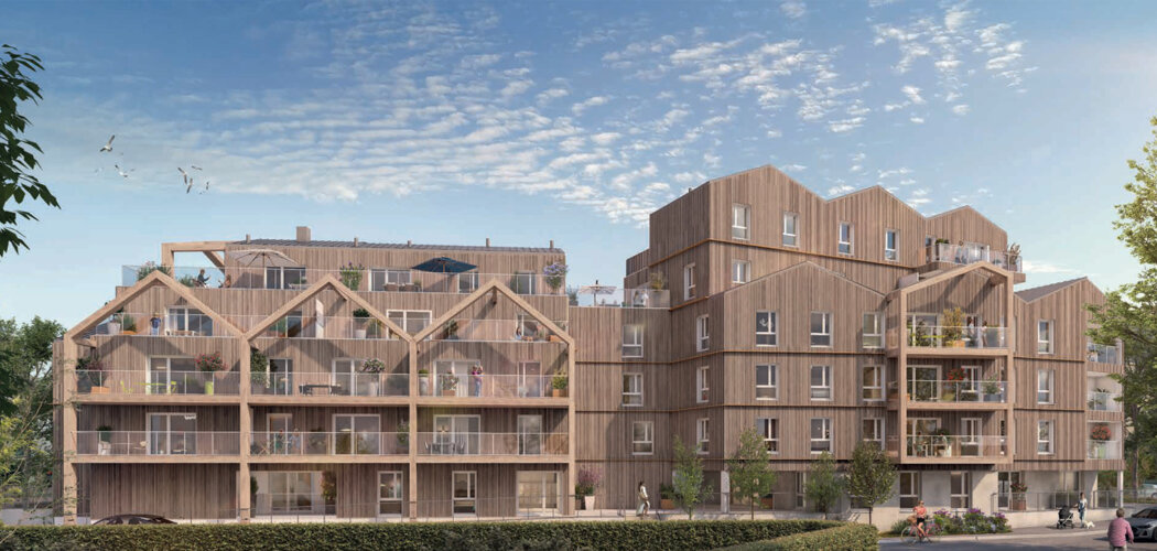 Programme immobilier neuf Arboréa - Saint-Malo quartier Rocabey près de la plage du Sillon (35400) - Référence : 15222