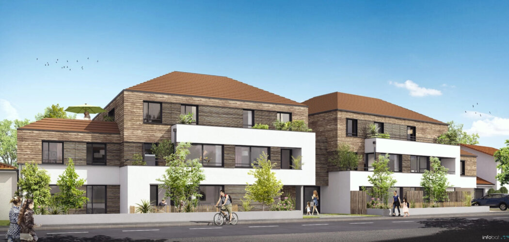 Programme immobilier neuf L'Odyssée - Saint-Marc-sur-Mer : appartements neufs du 2 au 4 pièces proche des plages (44600) - Référence : 8067