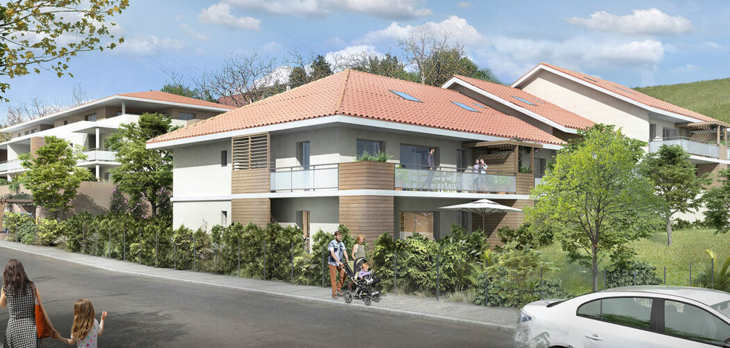 Programme immobilier neuf LE CLOS ARTHUR - Saint-Marcellin, appartements du 1 au 6 pièces proches gare et centre-ville (38160) - Référence : 17691