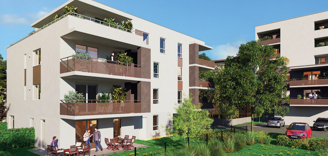 Programme immobilier neuf L'ARBORIEL - Saint-Martin-d’Hères proche tram C et campus (38400) - Référence : 13636