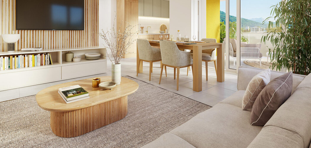 Programme immobilier neuf CARMINA - Saint-Martin-d’Hères quartier à proximité du bus C5 (38400) - Référence : 13703