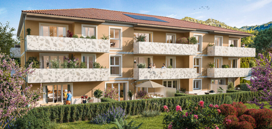 Programme immobilier neuf CLOS FLORA - Saint-Martin-du-Var entre Nice et nature (06670) - Référence : 18310