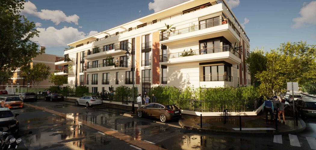 Programme immobilier neuf Les Jardins de la Convention - Saint-Maur-des-fossés à deux pas du RER A (94100) - Référence : 16951