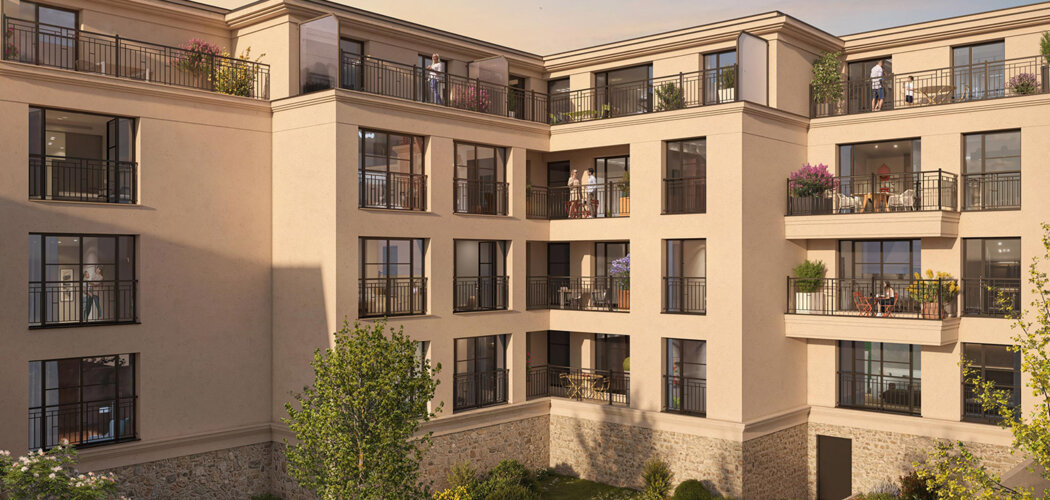 Programme immobilier neuf Angle Saint-Louis (94) - Saint-Maur-des-Fossés cadre de vie entre Marne et centre animé (94100) - Référence : 16738