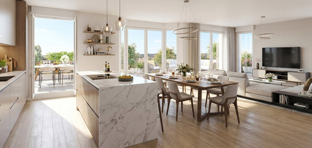 Programme immobilier neuf 64 MARNE - Saint-Maur-des Fossés près des transports (94100) - Référence : 17412