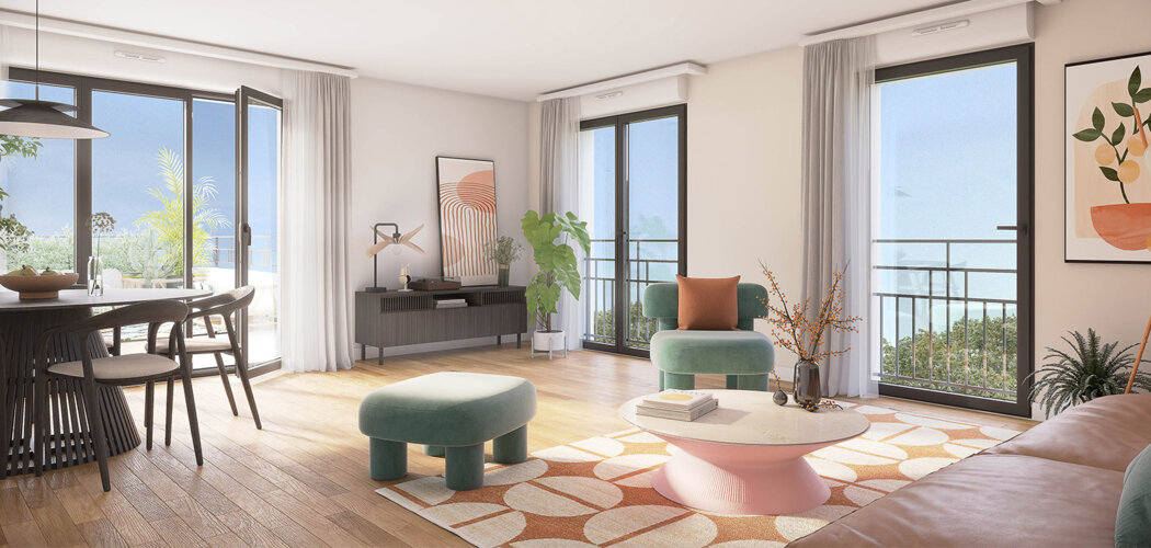 Programme immobilier neuf Villa Christina (94) - Saint-Maur-des-Fossés vivre proche RER A dans un cadre privilégié (94100) - Référence : 16737