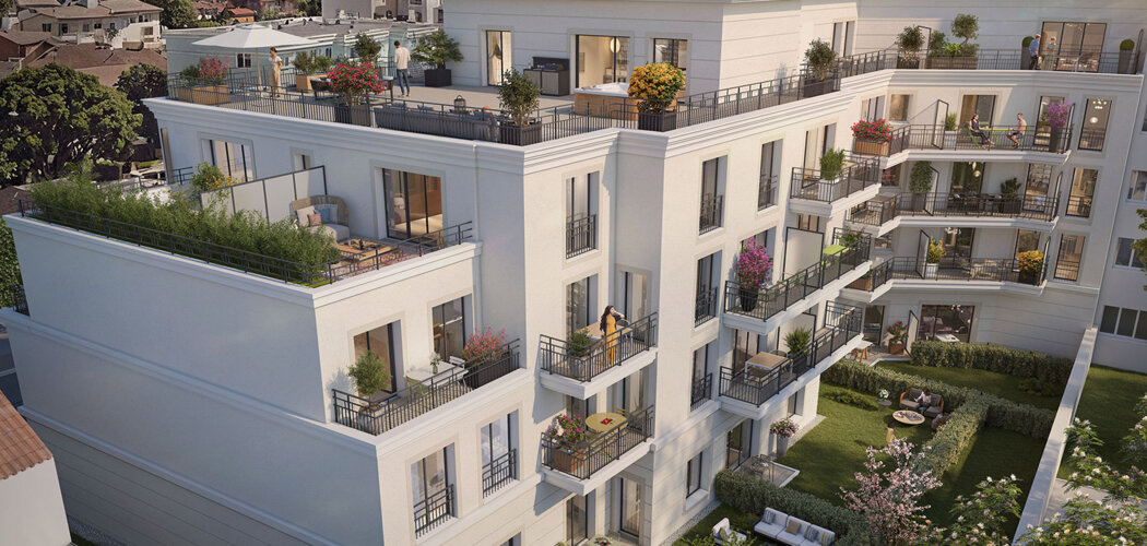 Programme immobilier neuf Villa Christina (94) - Saint-Maur-des-Fossés vivre proche RER A dans un cadre privilégié (94100) - Référence : 16737