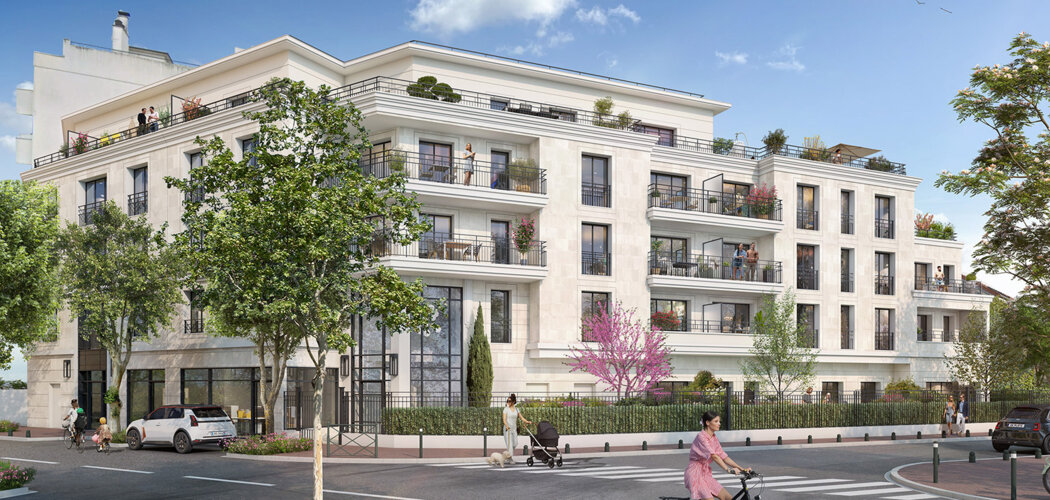 Programme immobilier neuf Villa Christina (94) - Saint-Maur-des-Fossés vivre proche RER A dans un cadre privilégié (94100) - Référence : 16737