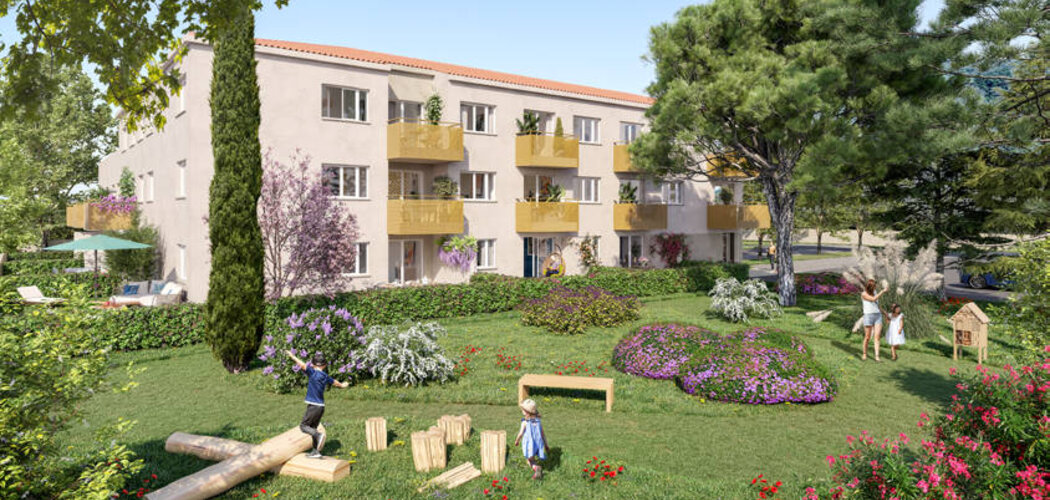 Programme immobilier neuf Le Clos du Pin - Saint-Maurice-l’Exil proche bus A vers la gare (38550) - Référence : 10478