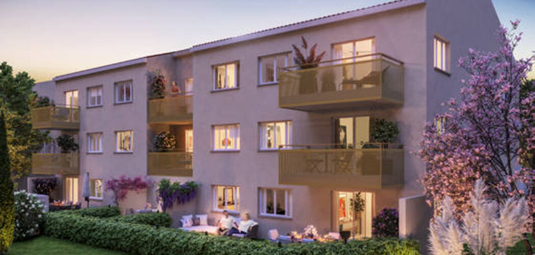 Programme immobilier neuf Le Clos du Pin - Saint-Maurice-l’Exil proche bus A vers la gare (38550) - Référence : 10478