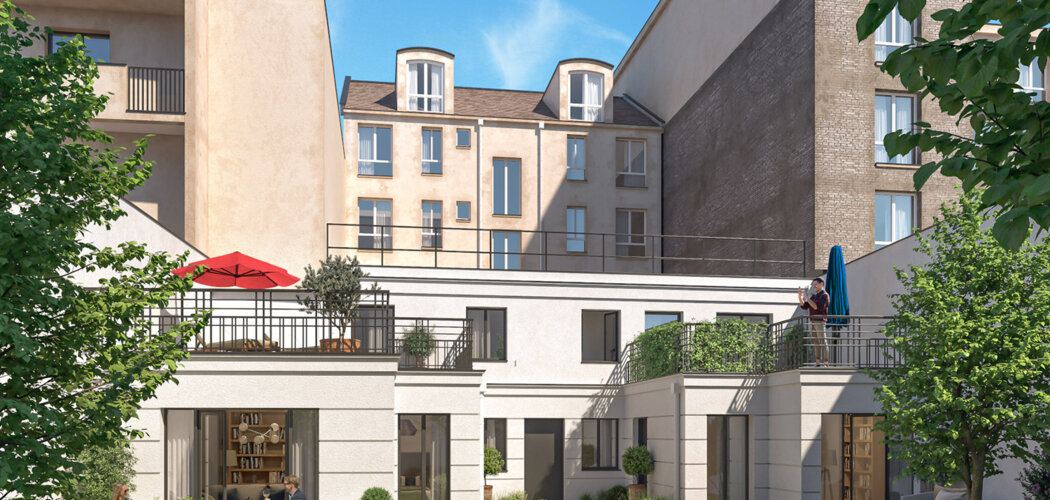 Programme immobilier neuf Villa Delacroix - Saint-Maurice résidence intimiste près du Bois de Vincennes (94410) - Référence : 17400