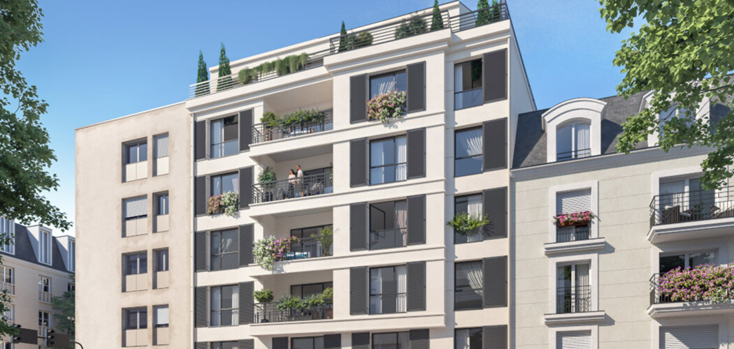 Programme immobilier neuf Villa Delacroix - Saint-Maurice résidence intimiste près du Bois de Vincennes (94410) - Référence : 17400